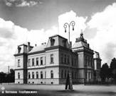 Снимка на първата съдебна палата в България - Кюстендил 28 юни 1931 година